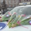 Вместо протоколов &mdash; тюльпаны: ростовские автоинспекторы устроили цветочный сюрприз для женщин за рулем