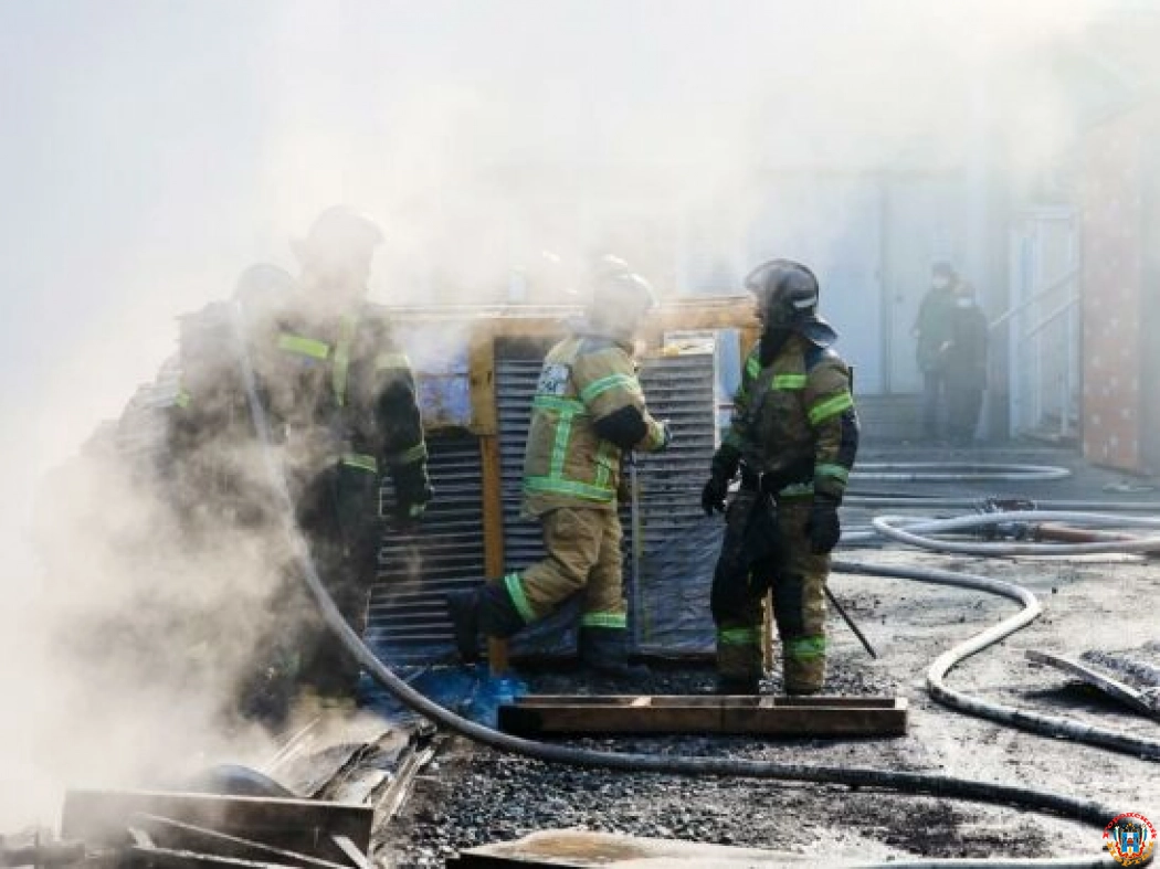 На Западном в Ростове произошел пожар на электроподстанции