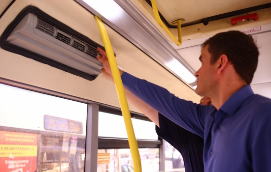 В Ростове перевозчиков оштрафуют за неисправные кондиционеры в автобусах