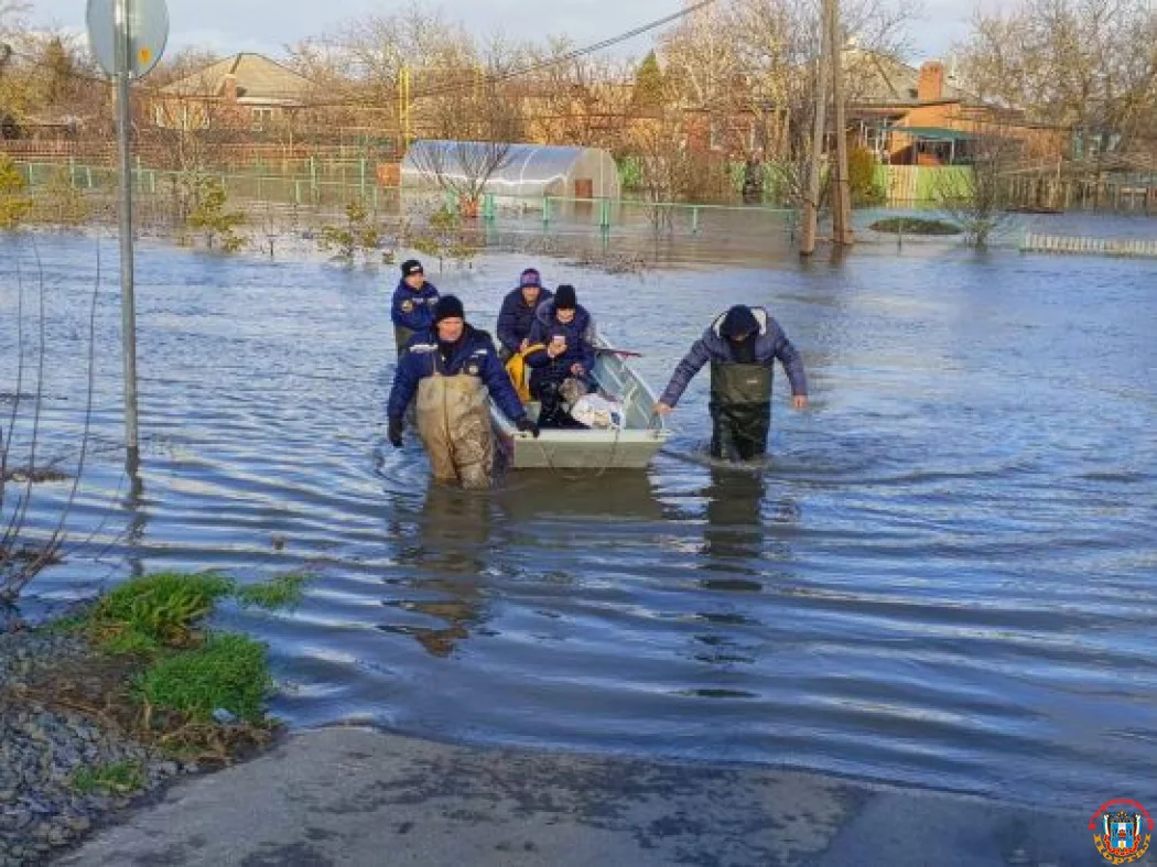 К вечеру 27 ноября начал снижаться уровень воды в Ростовской области