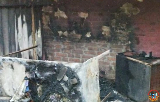 В Сальском районе 13-летний мальчик пострадал во время пожара