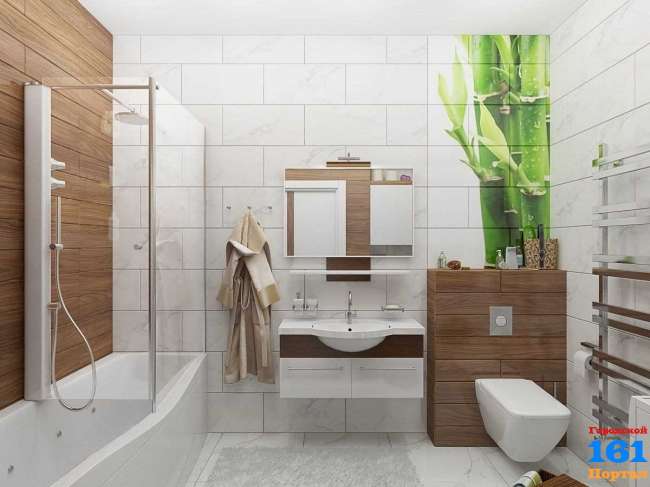 Дизайнерские решения в ванной комнате