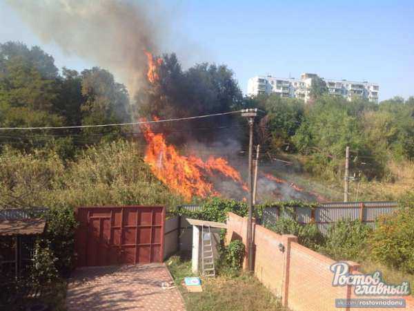Пьяный пироман ради забавы устроил пожар в Ростове