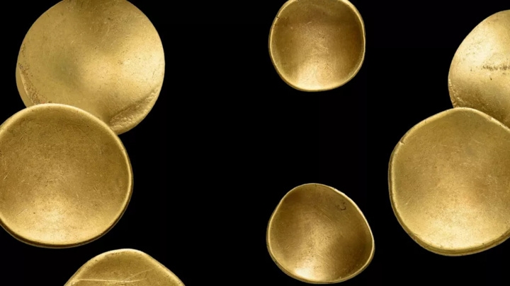 Археолог-любитель нашёл клад древних золотых монет в виде чаш