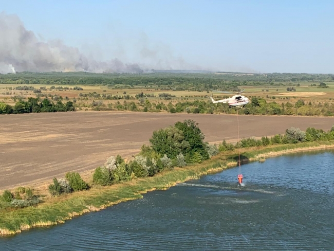 700 гектаров огня и два погибших: в Ростовской области горят четыре района