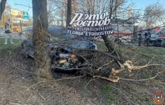 В ДТП напротив стадиона ФК «СКА Ростов» пострадал водитель легковушки