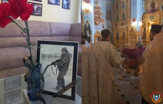 Погибшего в зоне СВО 18-летнего бойца, похоронили в городе Волгодонске