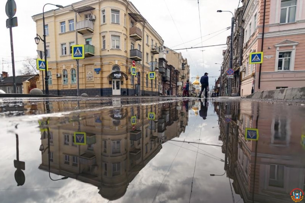 В воскресенье в Ростове ожидается сильный дождь с грозой