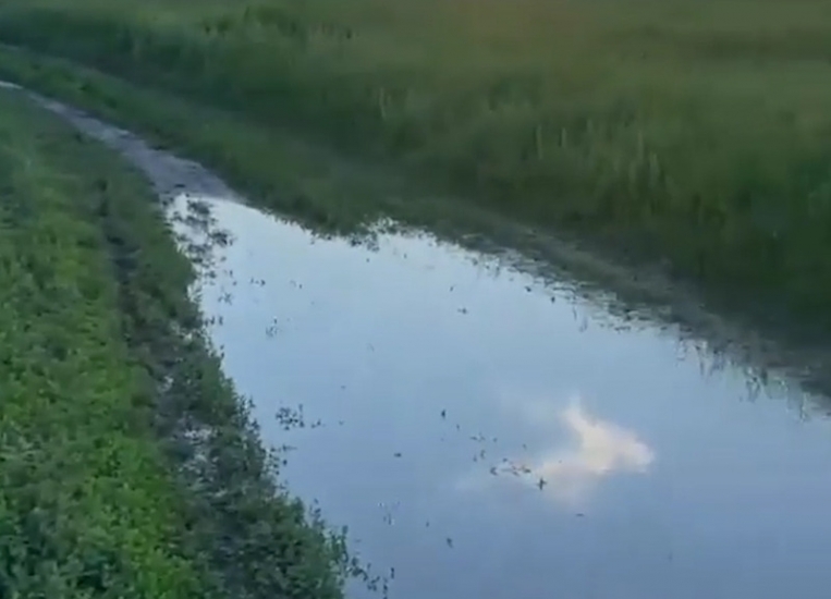После дождей хутор в Ростовской области отрезало от цивилизации