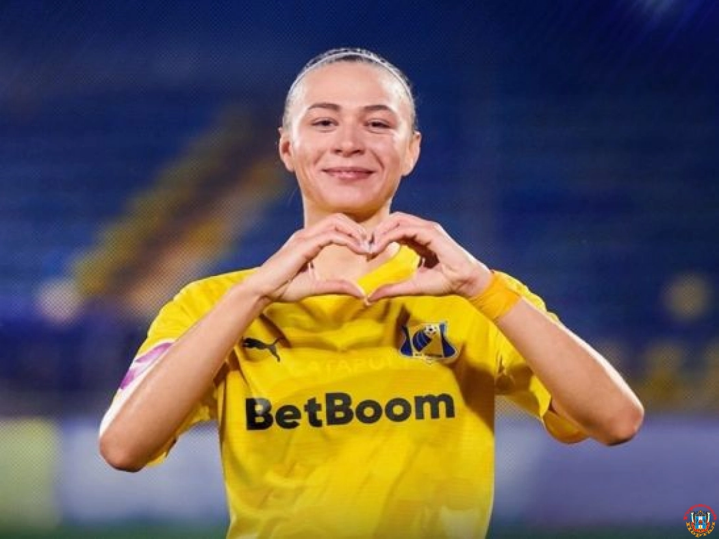 Игрок ЖФК «Ростов» Инна Новикова – автор лучшего гола в сезоне-2022/23 Суперлиги