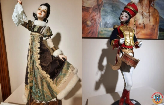 В Ростовской галерее кукол проходит выставка «Война и мир»