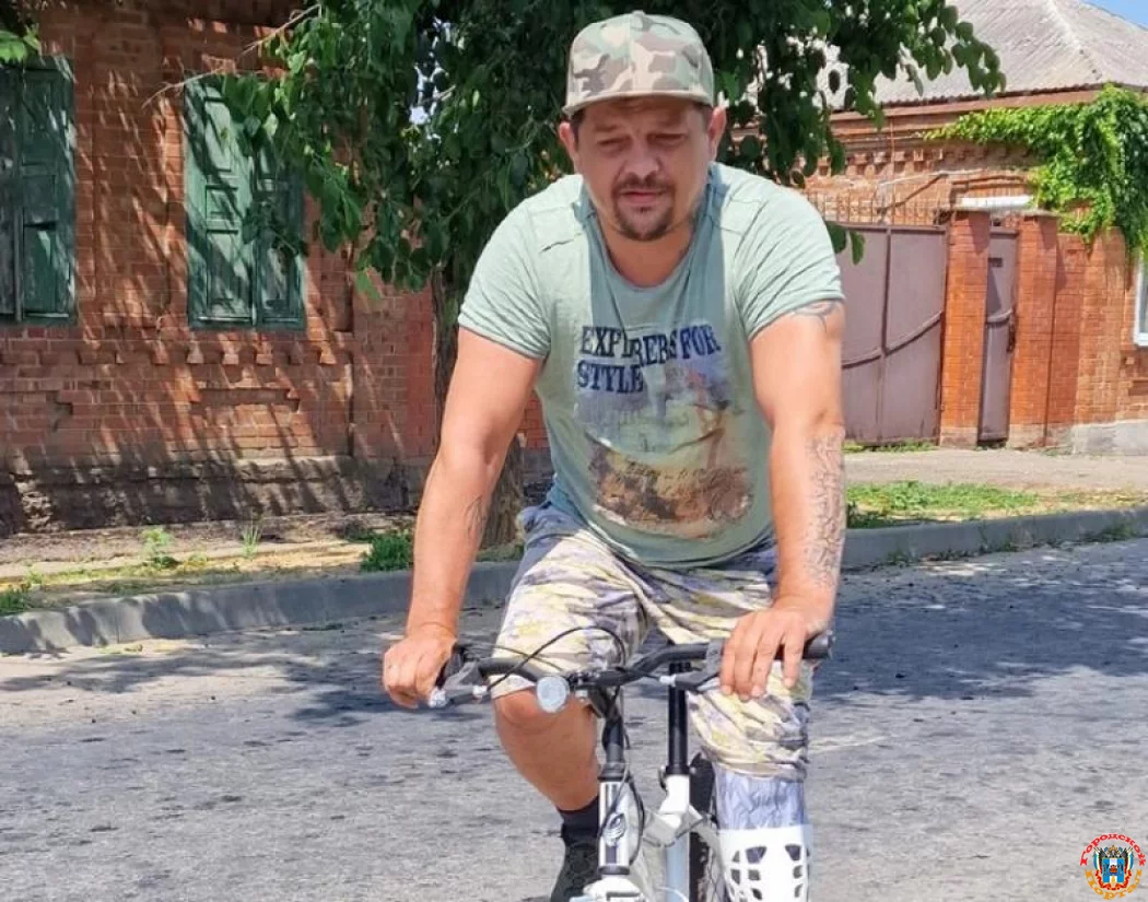 Снайпер из Ростовской области потерял на СВО ногу и стал волонтером
