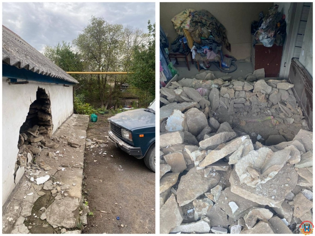 В Ростовской области водитель «Жигулей» протаранил стену своего же дома