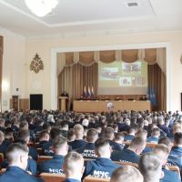 Заместитель начальника Главного управления по ГПС Ярослав Гладченко принимает участие во Всероссийском учебно-методическом сборе в Екатеринбурге