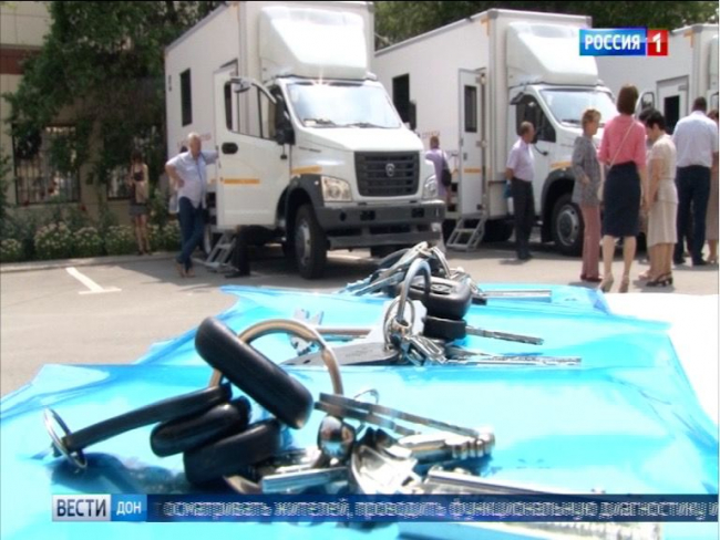 4 района Ростовской области получили новые передвижные фельдшерско-акушерские пункты