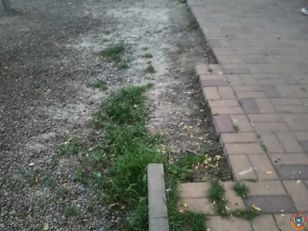 В Ростове жители пожаловались на состояние детской площадки на Оганова