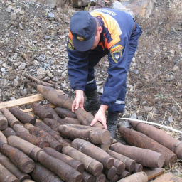 На Дону за сутки нашли 83 снаряда времен Великой Отечественной войны