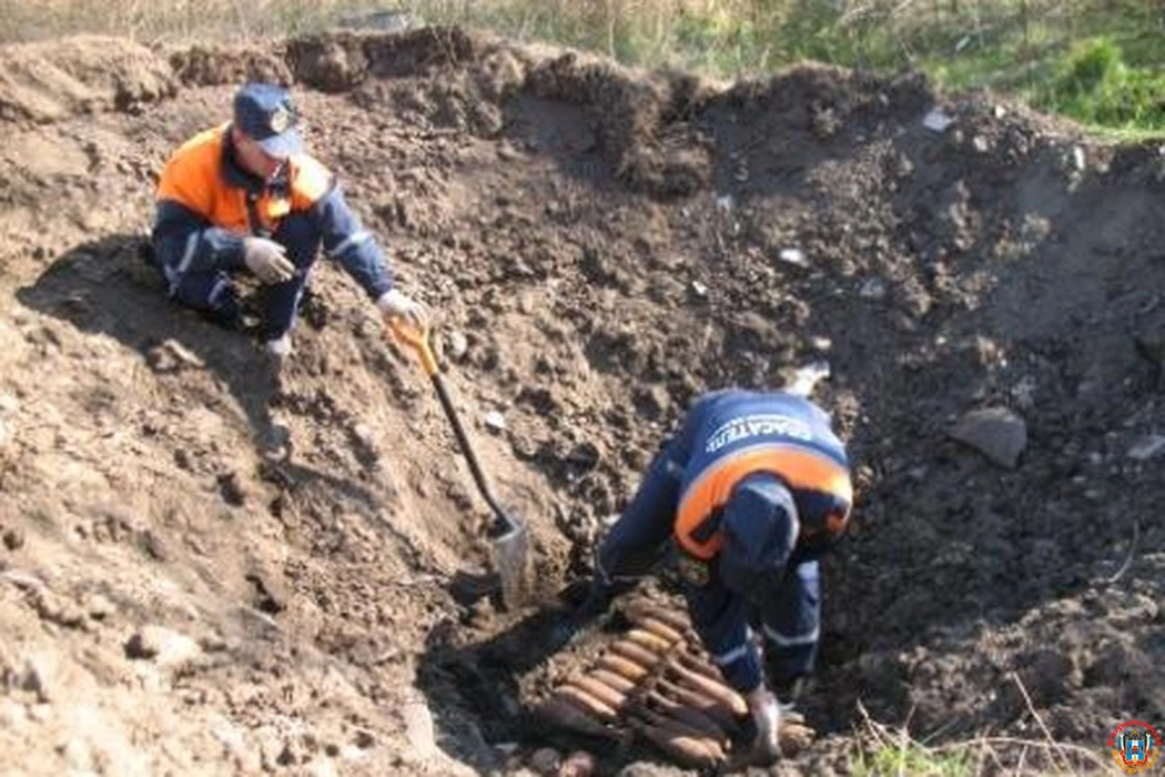 С начала года в Ростовской области обнаружили 294 боеприпаса со времен ВОВ