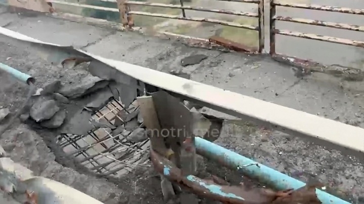ВСУ вновь ударили по Антоновскому мосту в Херсоне