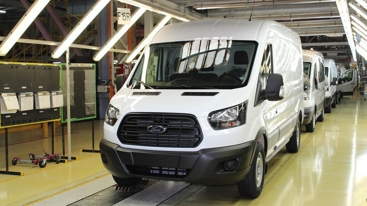 По примеру "Газели": в России начнут выпуск электрического Ford Transit