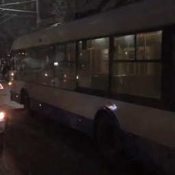 В Ростове на Большой Садовой произошло ДТП с участием троллейбуса