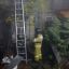 Пожарные семь часов тушили страшный пожар в частном доме в Ростове 0