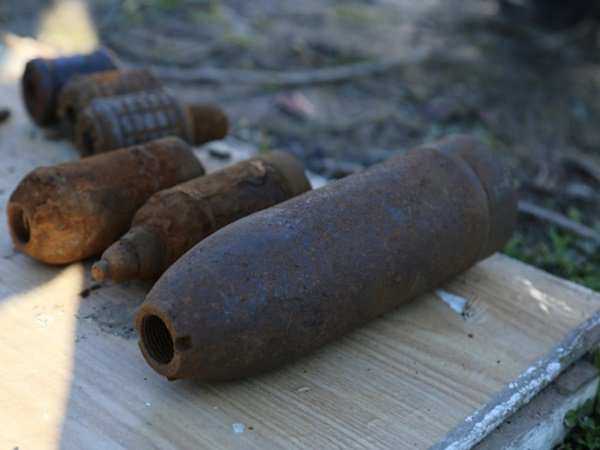 В Ростовской области нашли 11 снарядов ВОВ В Ростовской области нашли 11 снарядов ВОВ